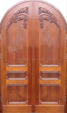 Металлическая арочная дверь ДА-9 в салон красоты в Петрозаводске