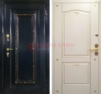Входная дверь Дверь с золотистым декором ДПР-3 в Петрозаводске