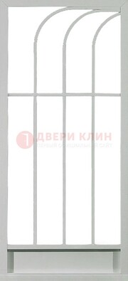 Современная железная решетчатая дверь ДР-39 в Петрозаводске
