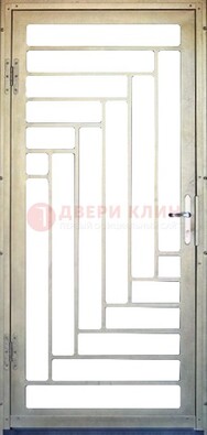Железная решетчатая дверь с узором ДР-41 в Петрозаводске